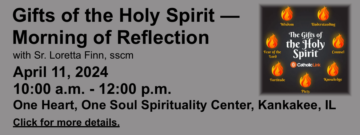 Gifts of the Holy Spirit – Morning of Reflection